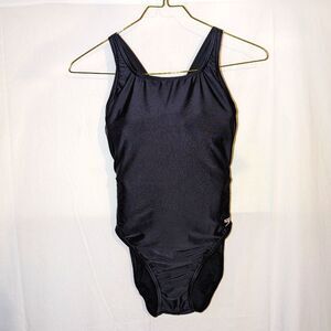 Speedo Black One piece swimsuit, size 12